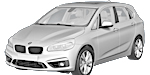 BMW F45 B1090 Fault Code